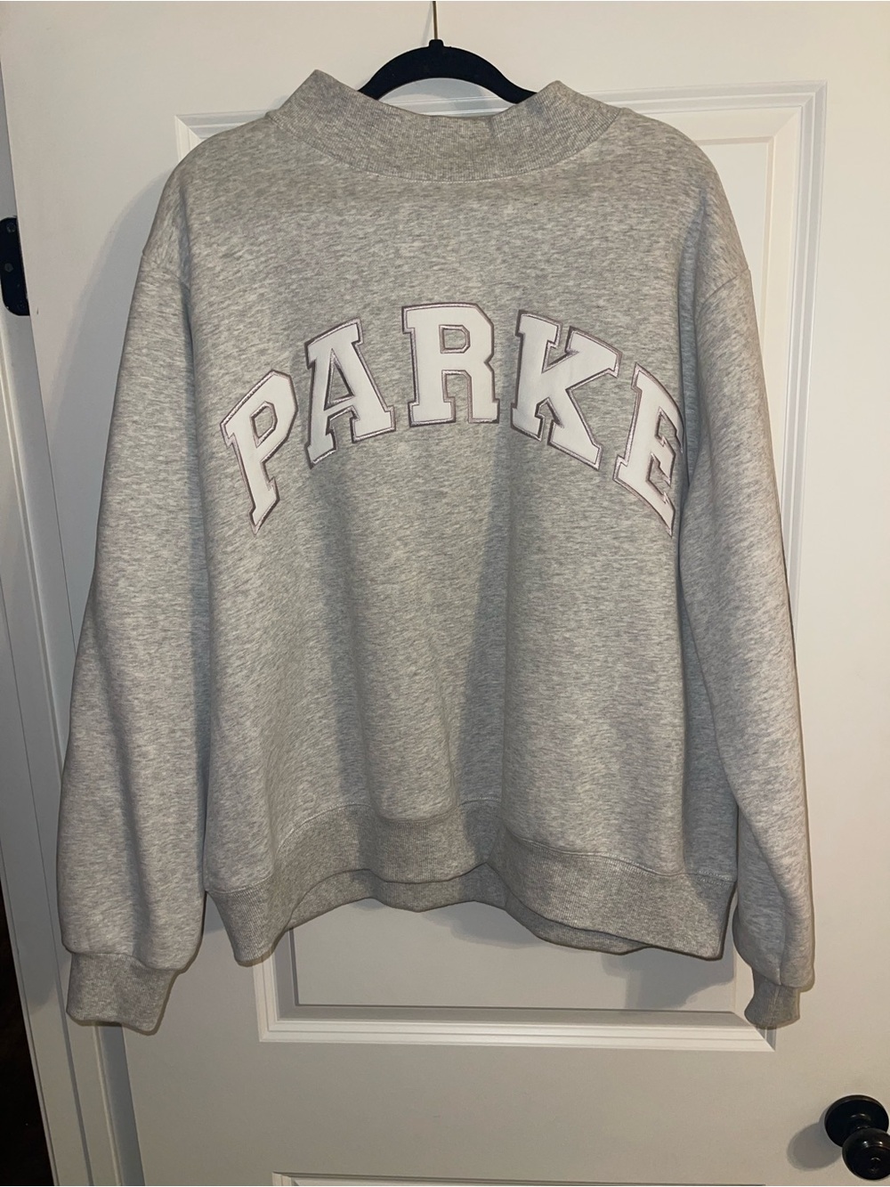 Parke Varsity Mockneck | Metallic